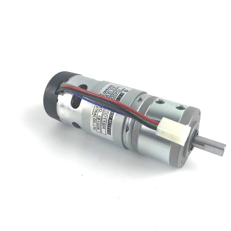 エンジェウーモン 12V 1400RPM 2kgfcm Planetary DC Geared Motor with Encoder